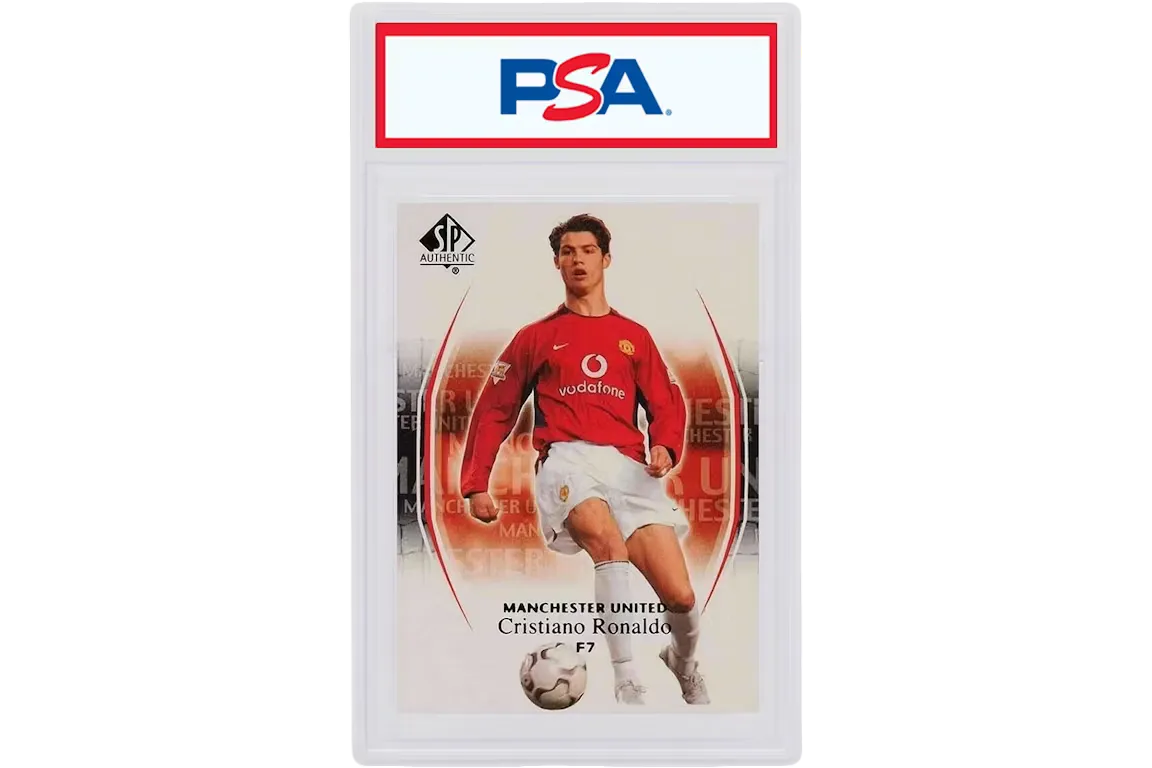 Cristiano Ronaldo 2004 Upper Deck SP Authentic #7 PSA 10